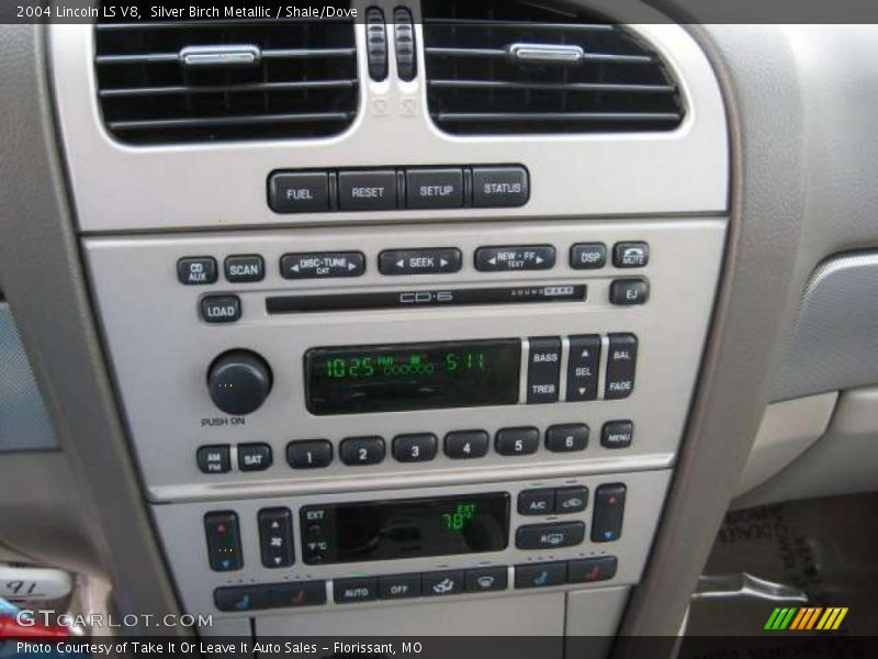 Silver Birch Metallic / Shale/Dove 2004 Lincoln LS V8