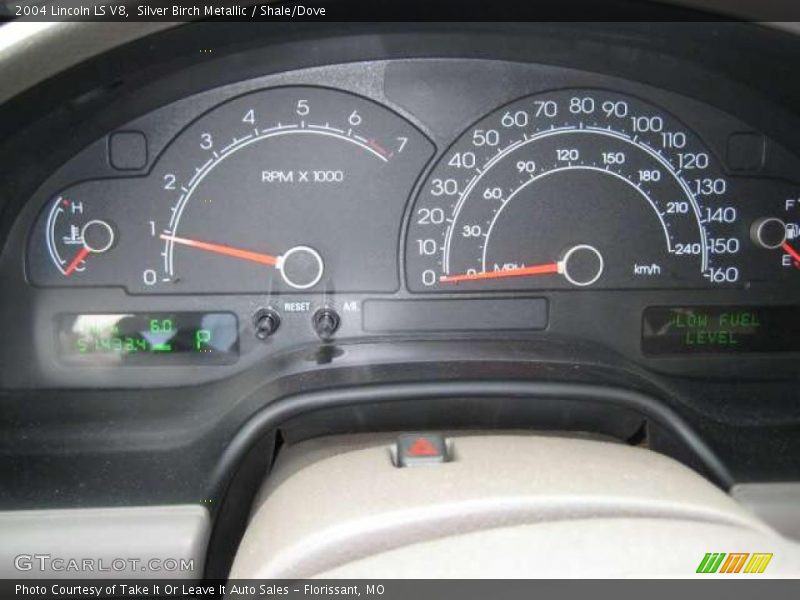 Silver Birch Metallic / Shale/Dove 2004 Lincoln LS V8
