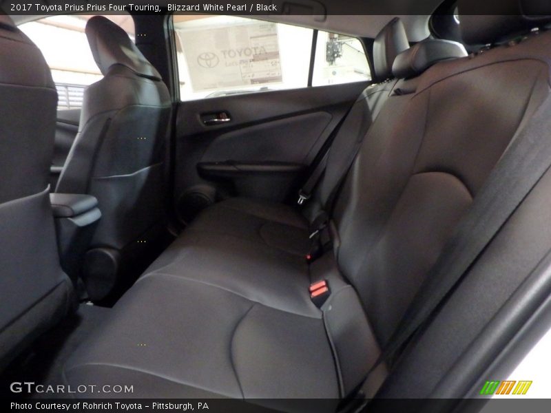 Blizzard White Pearl / Black 2017 Toyota Prius Prius Four Touring