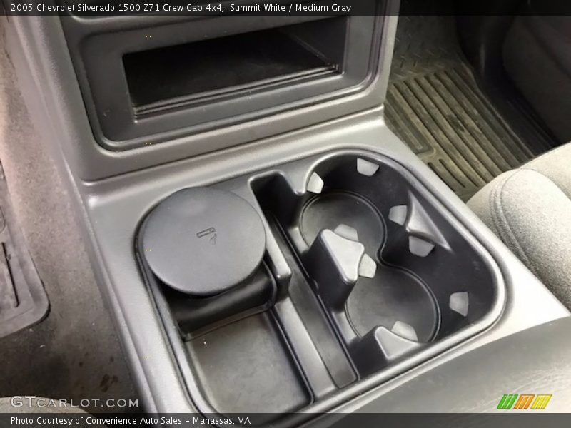 Summit White / Medium Gray 2005 Chevrolet Silverado 1500 Z71 Crew Cab 4x4
