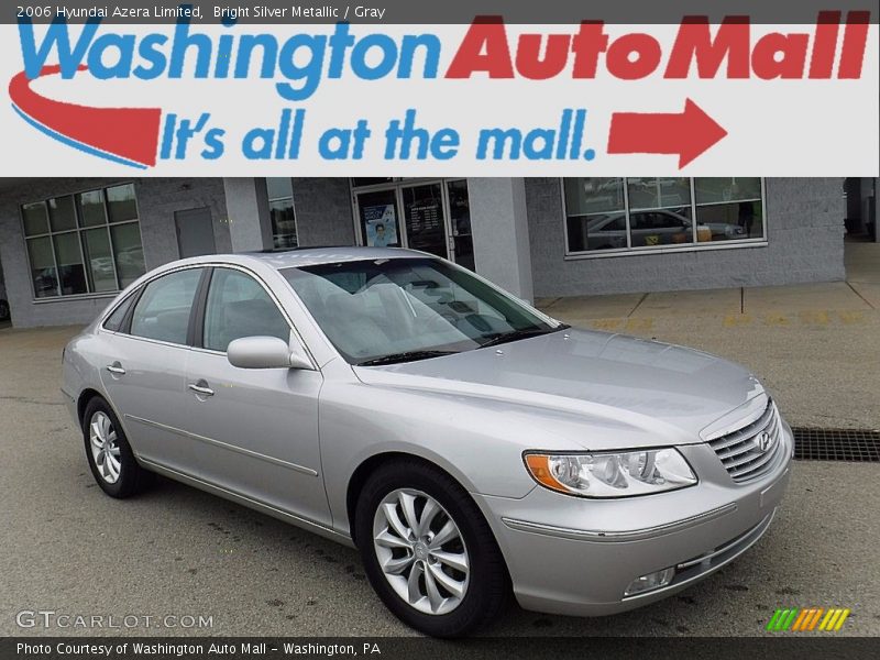 Bright Silver Metallic / Gray 2006 Hyundai Azera Limited