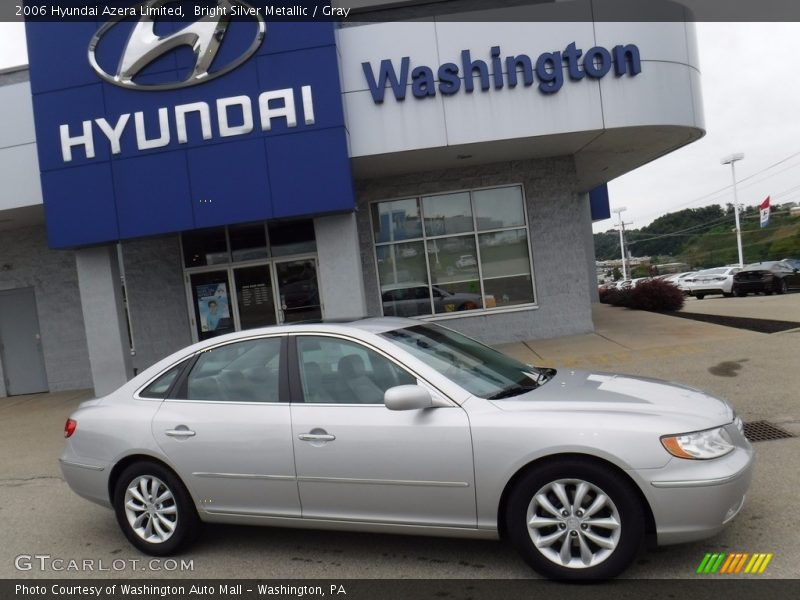 Bright Silver Metallic / Gray 2006 Hyundai Azera Limited