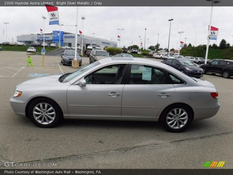 Bright Silver Metallic / Gray 2006 Hyundai Azera Limited