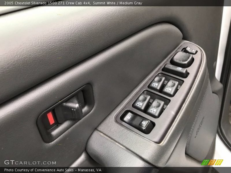 Summit White / Medium Gray 2005 Chevrolet Silverado 1500 Z71 Crew Cab 4x4