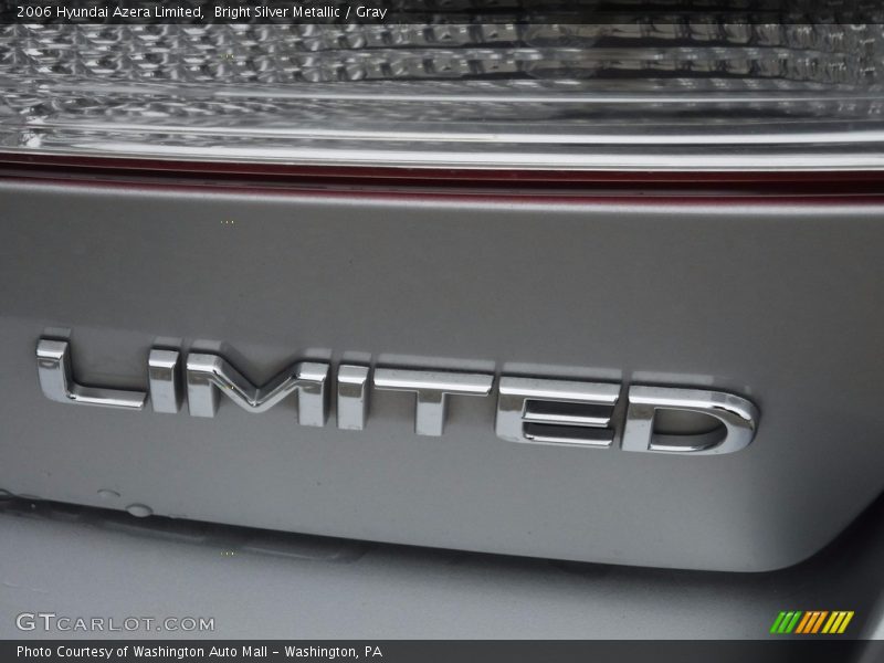 Bright Silver Metallic / Gray 2006 Hyundai Azera Limited