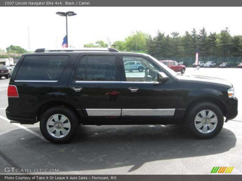 Black / Camel 2007 Lincoln Navigator Elite 4x4