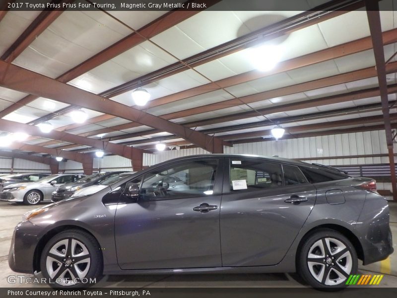 Magnetic Gray Metallic / Black 2017 Toyota Prius Prius Four Touring