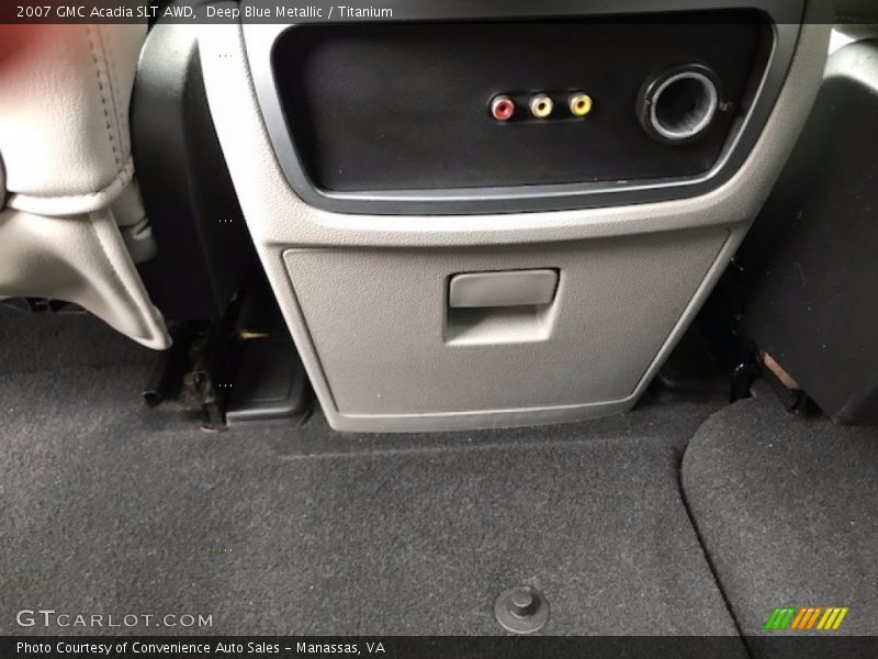 Deep Blue Metallic / Titanium 2007 GMC Acadia SLT AWD