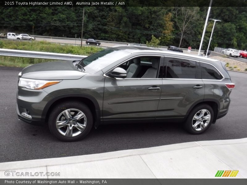 Alumina Jade Metallic / Ash 2015 Toyota Highlander Limited AWD