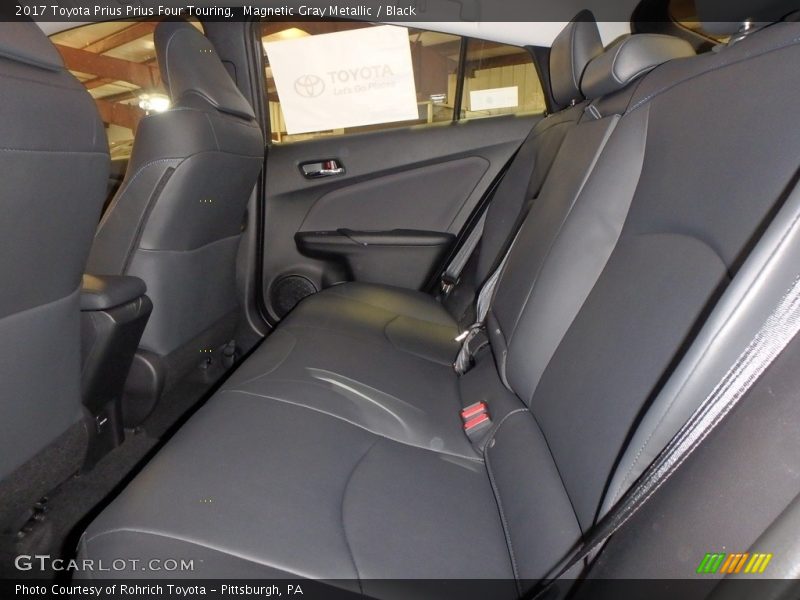Magnetic Gray Metallic / Black 2017 Toyota Prius Prius Four Touring