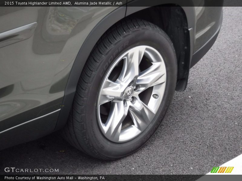 Alumina Jade Metallic / Ash 2015 Toyota Highlander Limited AWD