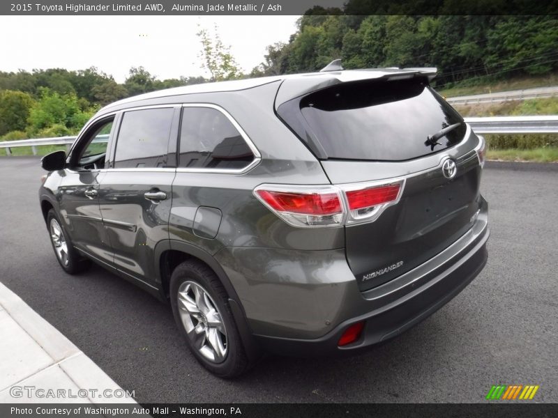 Alumina Jade Metallic / Ash 2015 Toyota Highlander Limited AWD