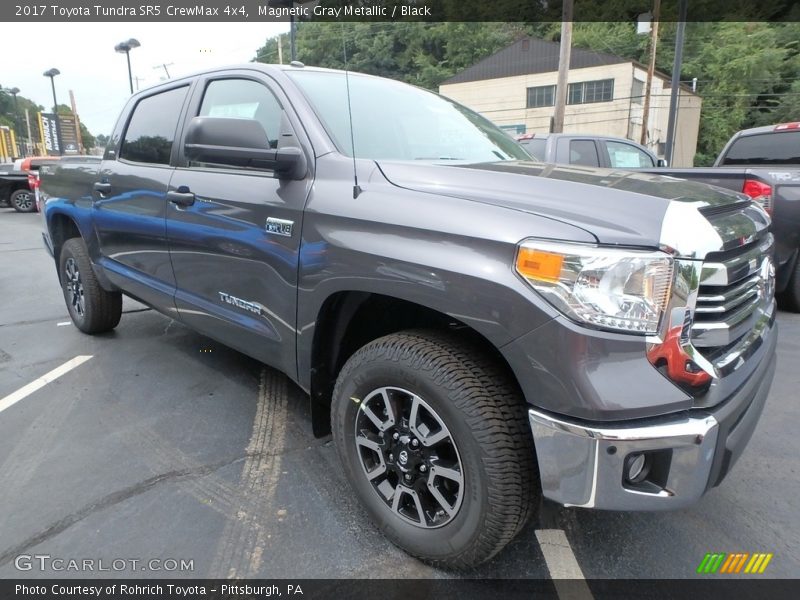 Magnetic Gray Metallic / Black 2017 Toyota Tundra SR5 CrewMax 4x4