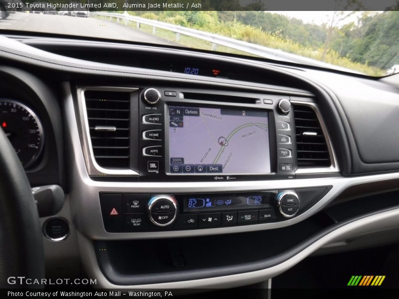 Alumina Jade Metallic / Ash 2015 Toyota Highlander Limited AWD