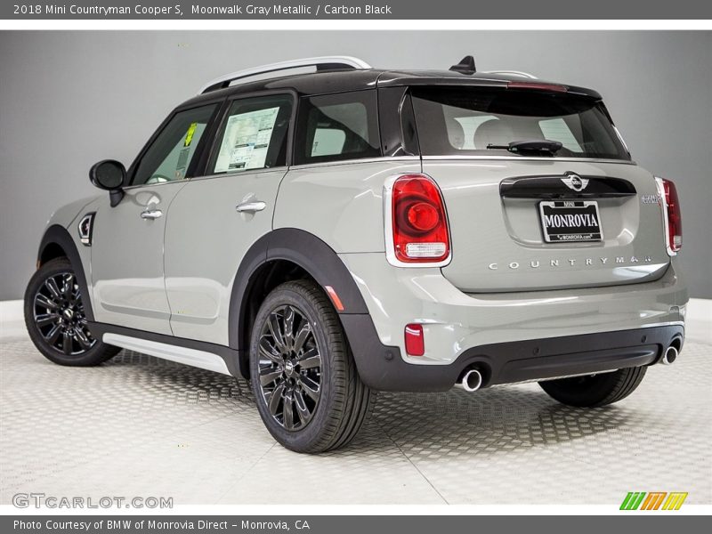 Moonwalk Gray Metallic / Carbon Black 2018 Mini Countryman Cooper S
