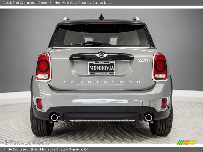 Moonwalk Gray Metallic / Carbon Black 2018 Mini Countryman Cooper S
