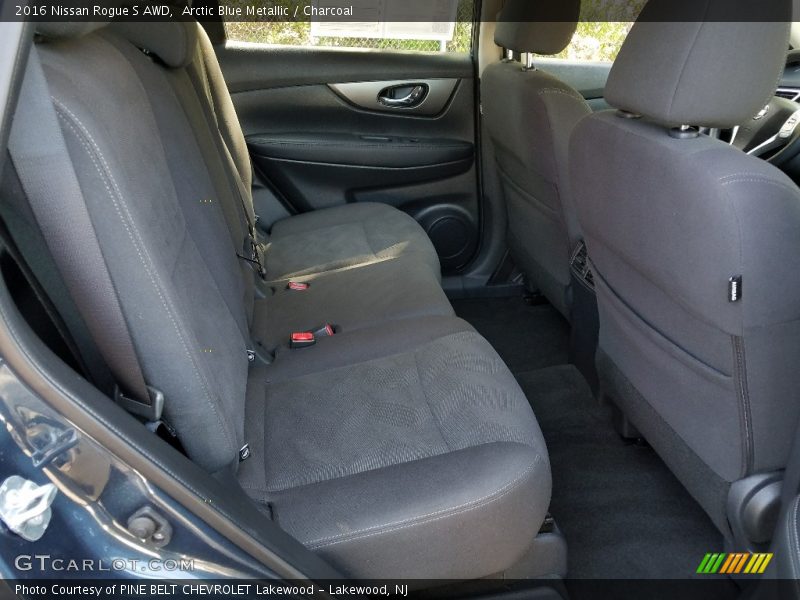 Arctic Blue Metallic / Charcoal 2016 Nissan Rogue S AWD