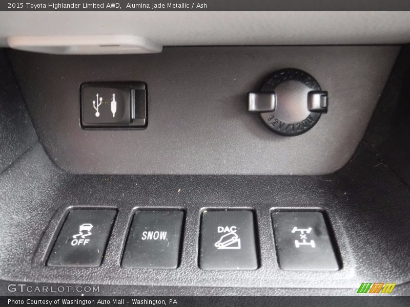 Alumina Jade Metallic / Ash 2015 Toyota Highlander Limited AWD
