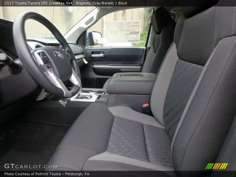 Magnetic Gray Metallic / Black 2017 Toyota Tundra SR5 CrewMax 4x4