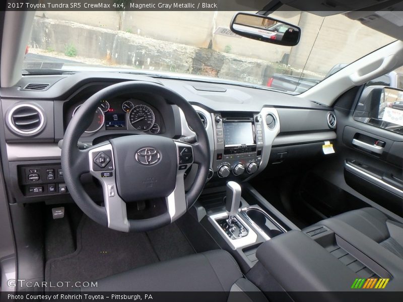 Magnetic Gray Metallic / Black 2017 Toyota Tundra SR5 CrewMax 4x4