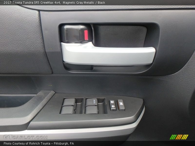 Magnetic Gray Metallic / Black 2017 Toyota Tundra SR5 CrewMax 4x4