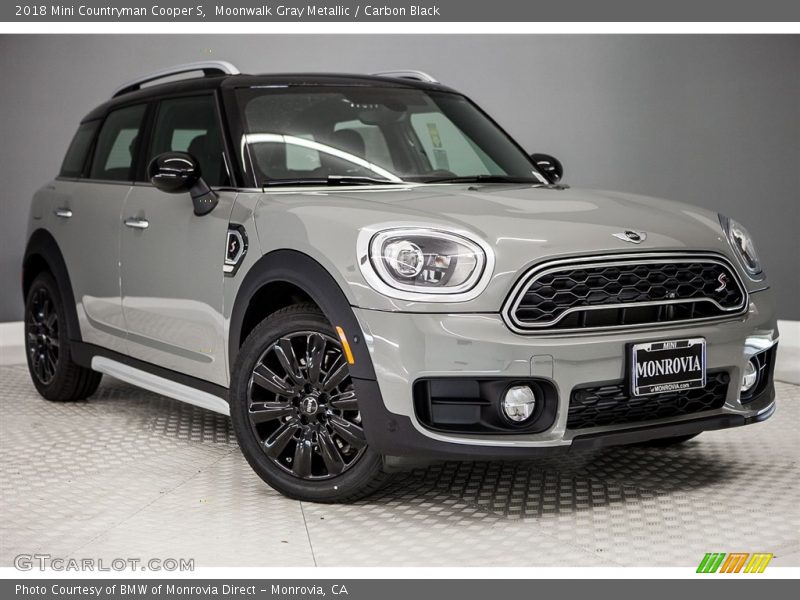 Moonwalk Gray Metallic / Carbon Black 2018 Mini Countryman Cooper S
