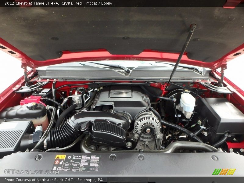 Crystal Red Tintcoat / Ebony 2012 Chevrolet Tahoe LT 4x4