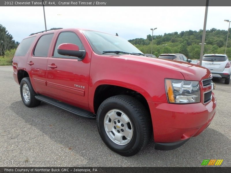 Crystal Red Tintcoat / Ebony 2012 Chevrolet Tahoe LT 4x4