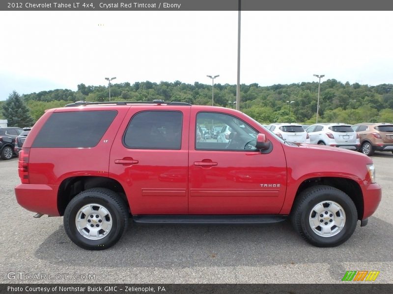 Crystal Red Tintcoat / Ebony 2012 Chevrolet Tahoe LT 4x4