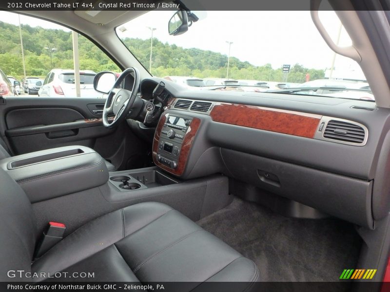 Crystal Red Tintcoat / Ebony 2012 Chevrolet Tahoe LT 4x4