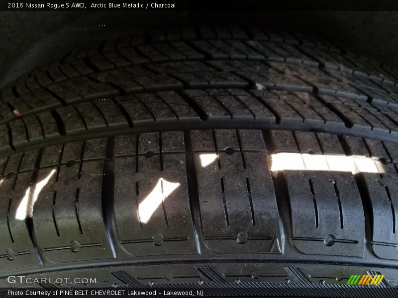 Arctic Blue Metallic / Charcoal 2016 Nissan Rogue S AWD