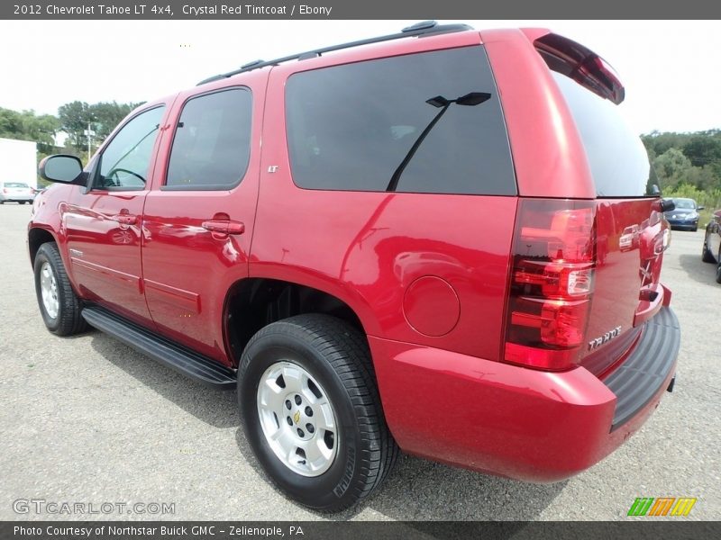 Crystal Red Tintcoat / Ebony 2012 Chevrolet Tahoe LT 4x4