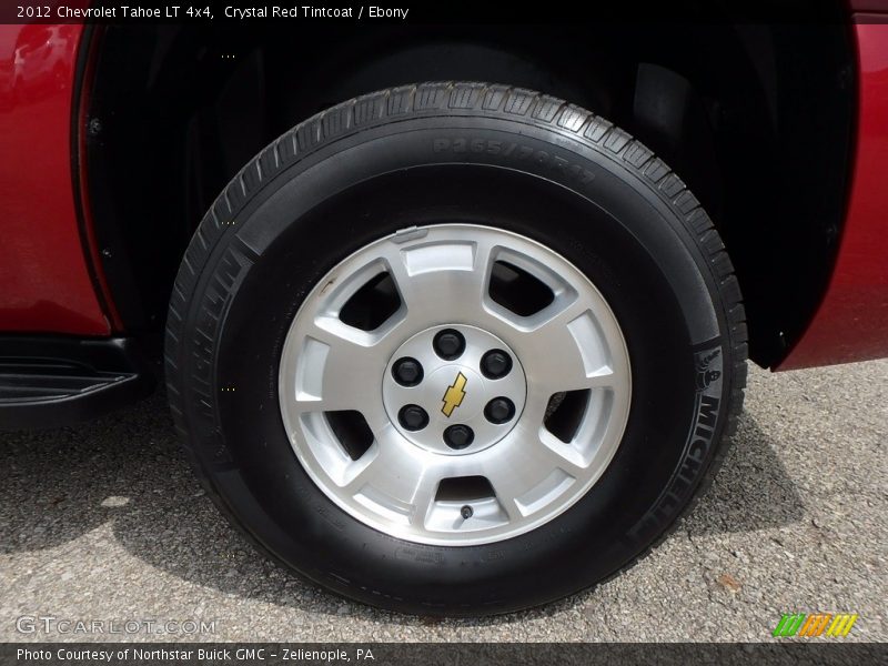Crystal Red Tintcoat / Ebony 2012 Chevrolet Tahoe LT 4x4