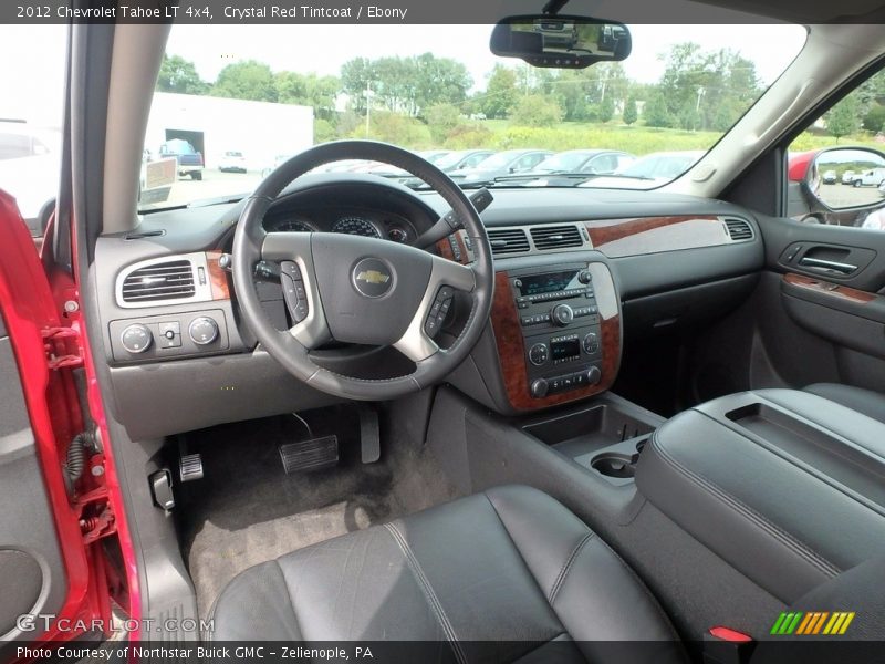 Crystal Red Tintcoat / Ebony 2012 Chevrolet Tahoe LT 4x4