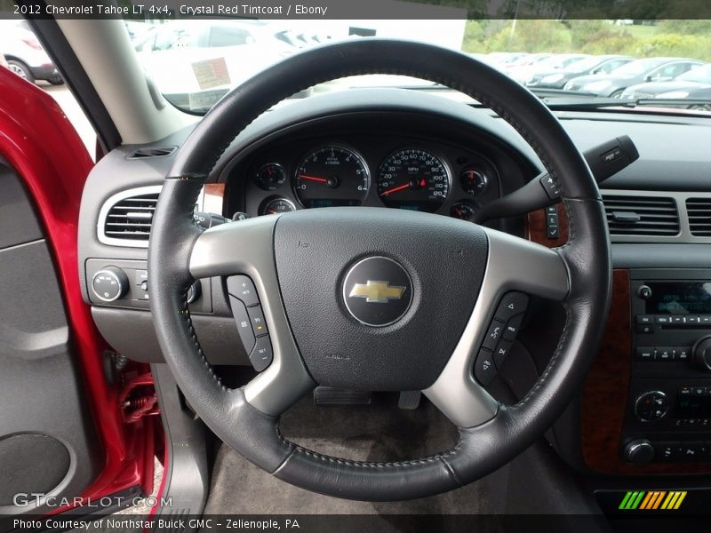 Crystal Red Tintcoat / Ebony 2012 Chevrolet Tahoe LT 4x4