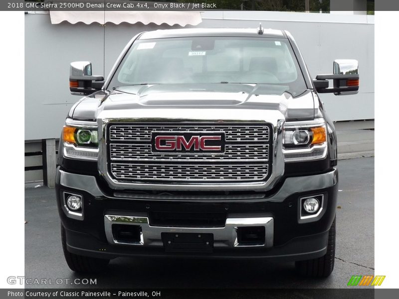 Onyx Black / Jet Black 2018 GMC Sierra 2500HD Denali Crew Cab 4x4