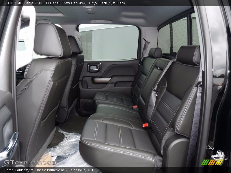 Rear Seat of 2018 Sierra 2500HD Denali Crew Cab 4x4