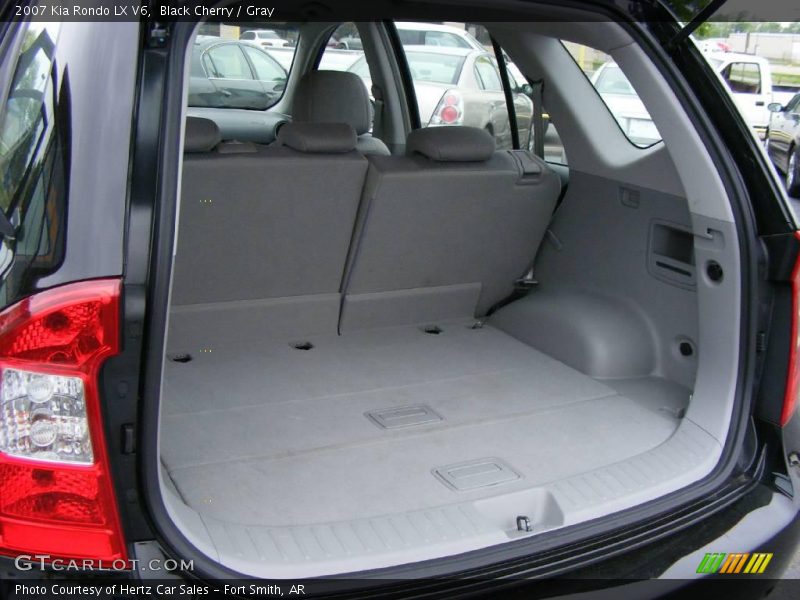 Black Cherry / Gray 2007 Kia Rondo LX V6