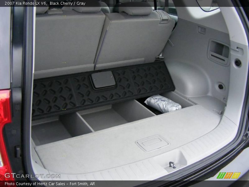 Black Cherry / Gray 2007 Kia Rondo LX V6