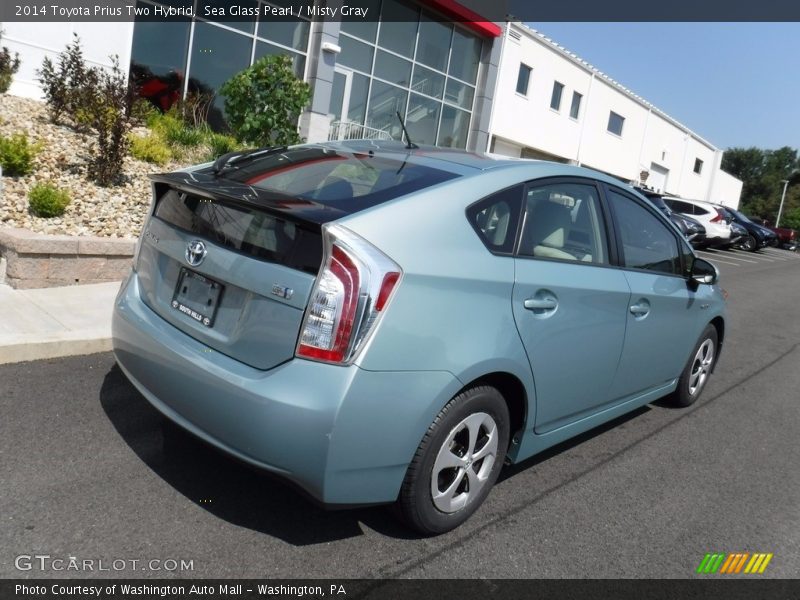 Sea Glass Pearl / Misty Gray 2014 Toyota Prius Two Hybrid