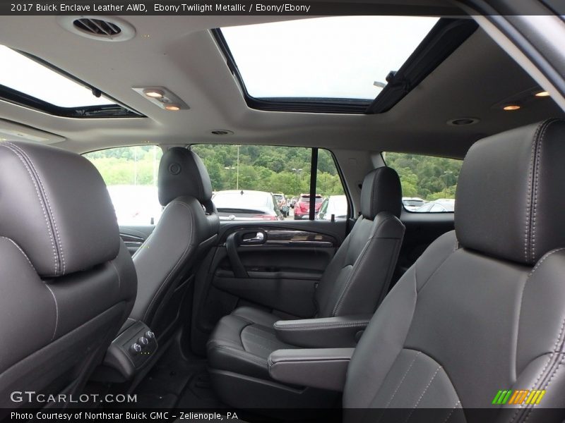 Ebony Twilight Metallic / Ebony/Ebony 2017 Buick Enclave Leather AWD