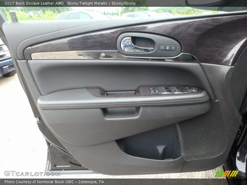Ebony Twilight Metallic / Ebony/Ebony 2017 Buick Enclave Leather AWD