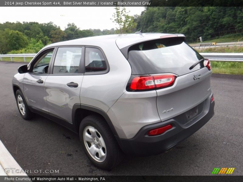 Billet Silver Metallic / Iceland - Black/Iceland Gray 2014 Jeep Cherokee Sport 4x4