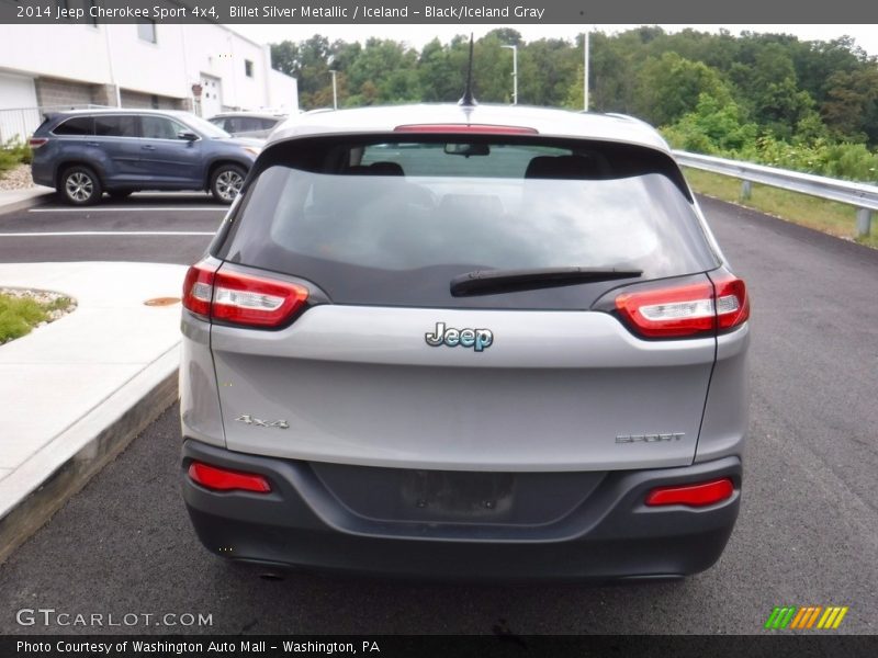 Billet Silver Metallic / Iceland - Black/Iceland Gray 2014 Jeep Cherokee Sport 4x4