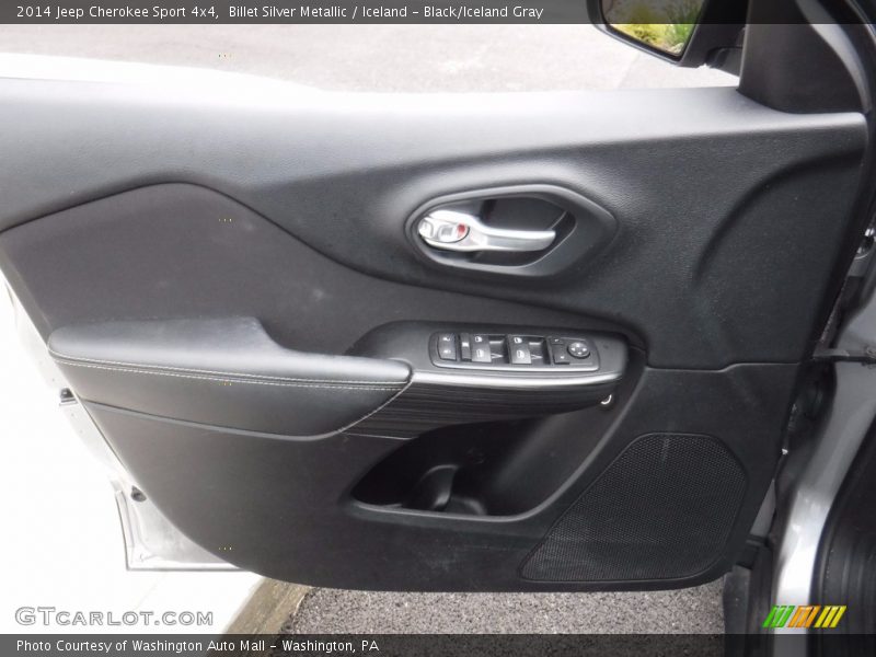 Billet Silver Metallic / Iceland - Black/Iceland Gray 2014 Jeep Cherokee Sport 4x4