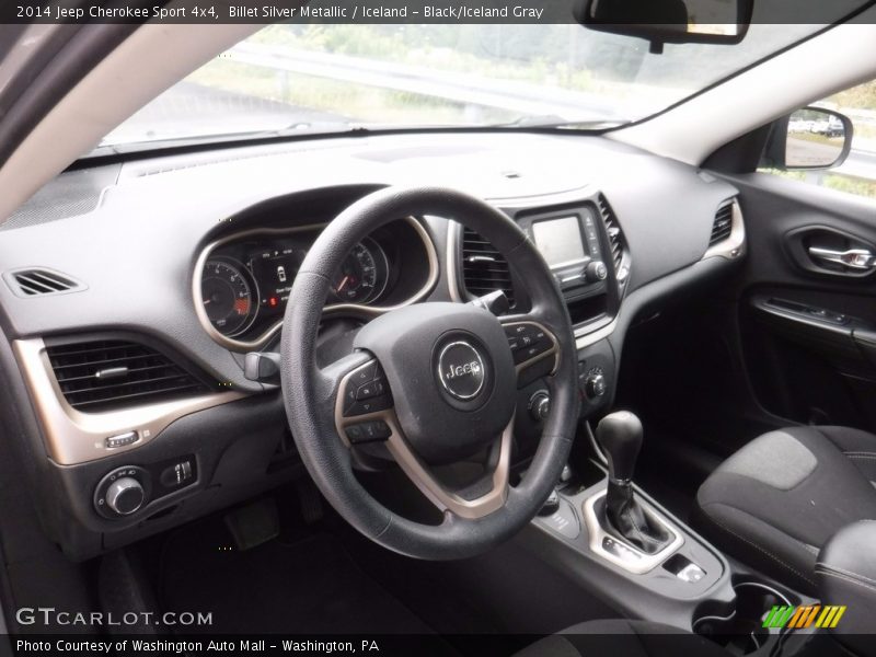 Billet Silver Metallic / Iceland - Black/Iceland Gray 2014 Jeep Cherokee Sport 4x4