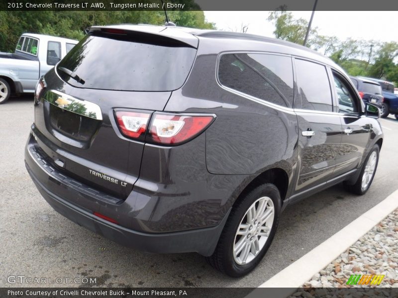 Tungsten Metallic / Ebony 2015 Chevrolet Traverse LT AWD
