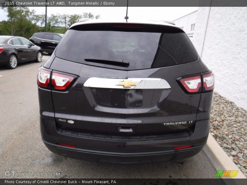 Tungsten Metallic / Ebony 2015 Chevrolet Traverse LT AWD