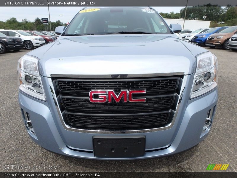 Silver Sky Metallic / Jet Black 2015 GMC Terrain SLE