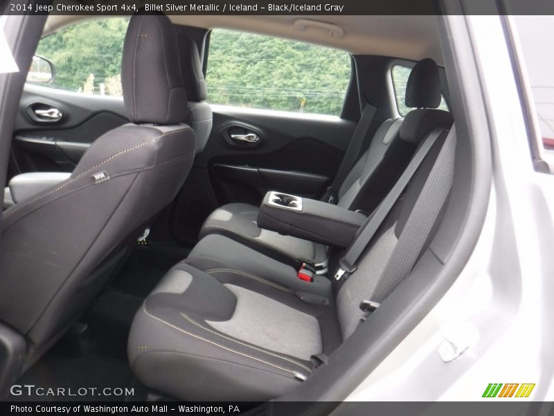 Billet Silver Metallic / Iceland - Black/Iceland Gray 2014 Jeep Cherokee Sport 4x4